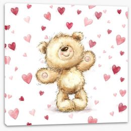 Teddy Bears Stretched Canvas 117136049