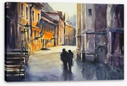 Watercolour Stretched Canvas 117612966