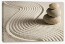 Balance and peace Stretched Canvas 11785224