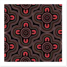 Aboriginal Art Art Print 118227981