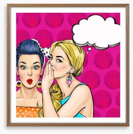 And then he said Framed Art Print 118838564
