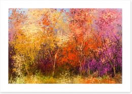 The beauty of Fall Art Print 118861750
