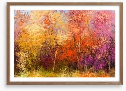 The beauty of Fall Framed Art Print 118861750