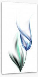 One blue tulip Stretched Canvas 11946044