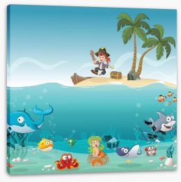 Pirates Stretched Canvas 119533553