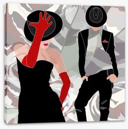 Tango tease Stretched Canvas 119630238