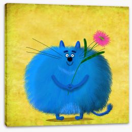 Animal Friends Stretched Canvas 120279673