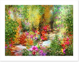 The secret garden Art Print 120811218
