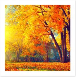 Autumn Art Print 121642857