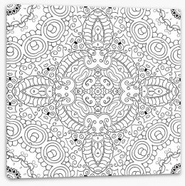 Colour Your Own Stretched Canvas 122040629