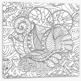 Colour Your Own Stretched Canvas 122075374