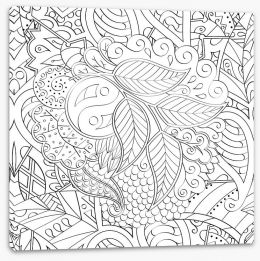 Colour Your Own Stretched Canvas 122075451