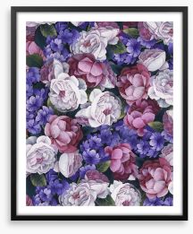 Floral Framed Art Print 122211580