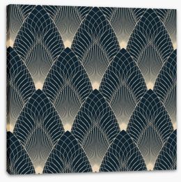Art Deco Stretched Canvas 122244426
