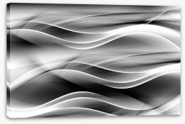Black and White Stretched Canvas 122250629