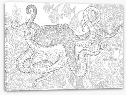 Colour Your Own Stretched Canvas 122251238