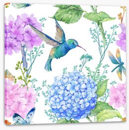 Birds Stretched Canvas 122471687