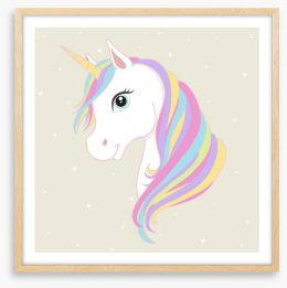 Pretty pastel unicorn