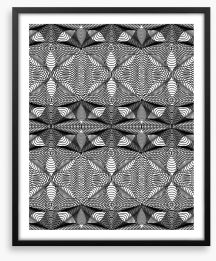 Black and White Framed Art Print 122633177