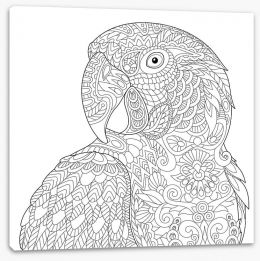 Colour Your Own Stretched Canvas 122679253
