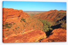 Kings Canyon Stretched Canvas 123092904