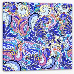 Paisley Stretched Canvas 123471736