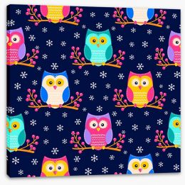 Owls Stretched Canvas 125905128