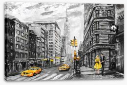 New York Stretched Canvas 125993946