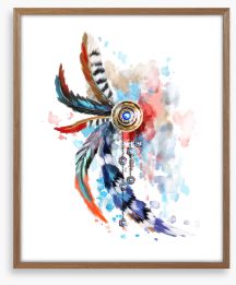 Catch and release Framed Art Print 125994343