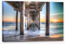 Jetty Stretched Canvas 126882449