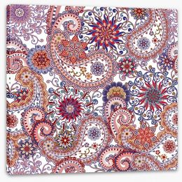 Paisley Stretched Canvas 127276664