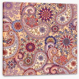 Paisley Stretched Canvas 127278177