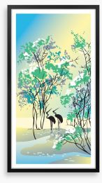 Four seasons - Summer Framed Art Print 12747114