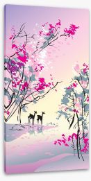 Four seasons - Spring Stretched Canvas 12747249