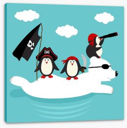 Pirates Stretched Canvas 129430528