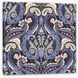 Paisley Stretched Canvas 131284811