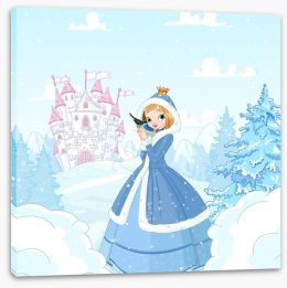 Fairy Castles Stretched Canvas 131444747