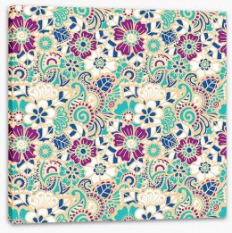 Paisley Stretched Canvas 132204488