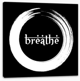 Breathe Stretched Canvas 132258942