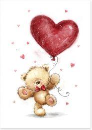 Teddy Bears Art Print 133477231