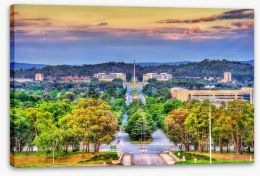 Canberra Stretched Canvas 133842890