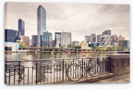 Melbourne Stretched Canvas 133903659