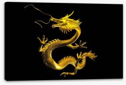 Dragons Stretched Canvas 134025779