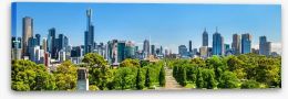 Melbourne Stretched Canvas 134532168