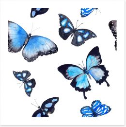 Butterflies Art Print 134724507