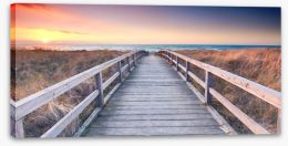 Jetty Stretched Canvas 134845410
