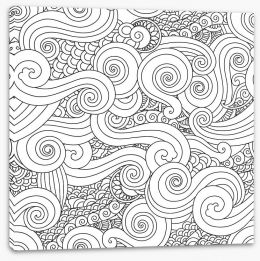 Colour Your Own Stretched Canvas 135008778