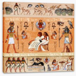 Egyptian Art Stretched Canvas 135044750