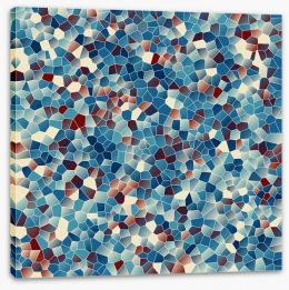 Mosaic Stretched Canvas 136877402
