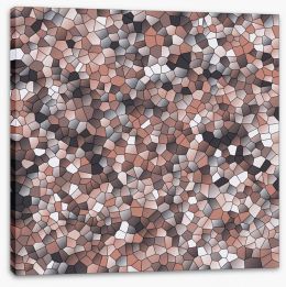 Mosaic Stretched Canvas 136877553